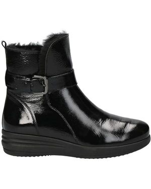Caprice Schwarze Lässige Booties Für Frauen