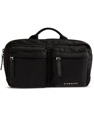 Givenchy Zwarte Bum Bag Met Ritssluiting