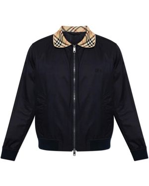 Burberry Logo Jacket - Blauw