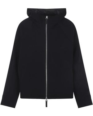 Yves Salomon Leather Jassen - Zwart