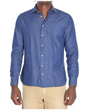 Borriello Marechiaro Denim Shirt - Blauw