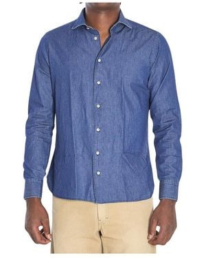 Borriello Marechiaro Denim Shirt - Blauw
