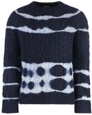 Malo Round-Neck Knitwear - Blue