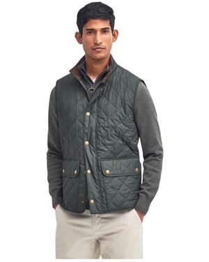 Barbour Gestepptes Gilet Lowerdale Fiore Kollektion - Grau