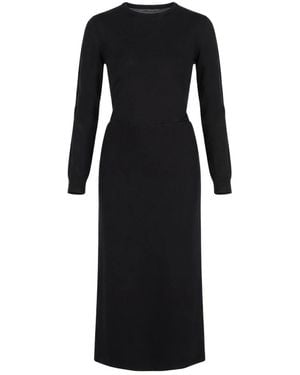 Liviana Conti Knitted Dresses - Black