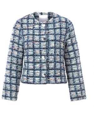 Rich & Royal Tweed Jackets - Blue