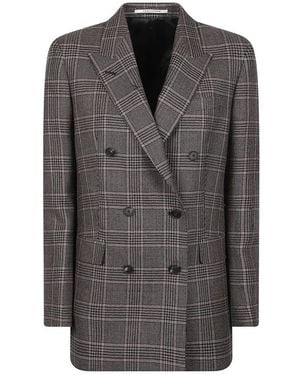 Tagliatore Jassen ,Grijs ,Leer Jasmine Jacket