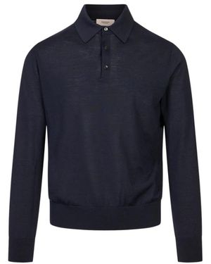 Agnona Round-Neck Knitwear - Blue