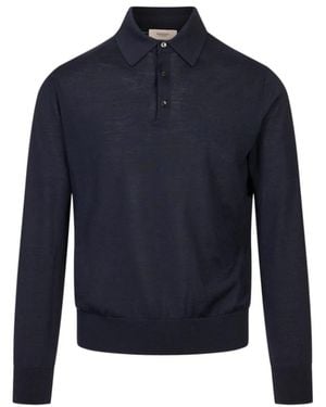 Agnona Truien & Vesten ,Blauw ,Round-Neck Truien