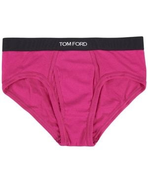 Tom Ford Katoenen Slips - Roze