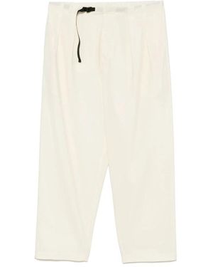 Seven Gauge Lichte Tropische Broek Met Rits - Wit