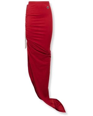 Moncler Maxi Skirts - Red