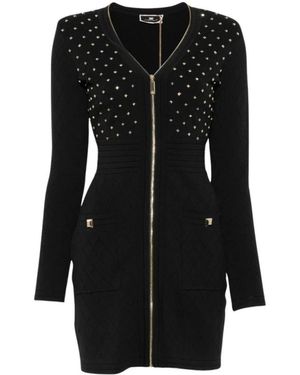 Elisabetta Franchi Kleedjes ,Zwart ,Short Kleedjes