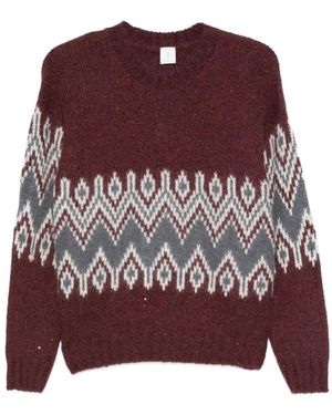 Eleventy Round-Neck Knitwear - Morado