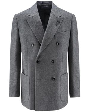 Lardini Woll-Kaschmir-Blazer - Grau