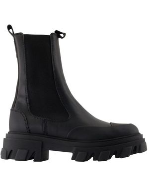Ganni Chelsea Boots - Negro