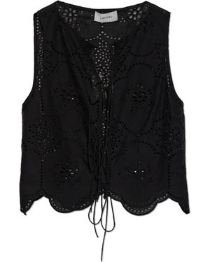 Matteau Sleeveless Tops - Negro