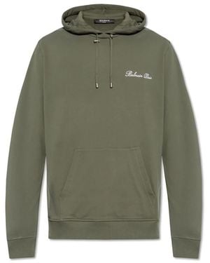 Balmain Hoodies - Verde