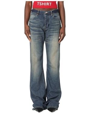 Balenciaga Flared Jeans - Blue