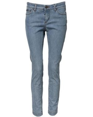 Dolce & Gabbana Skinny Fit Jeans - Blue