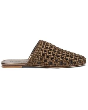 Stuart Weitzman Mules - Marrón