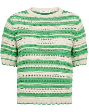 co'couture Round-Neck Knitwear - Verde