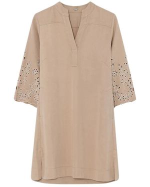 GUSTAV Benin Kleid Kamel - Natur