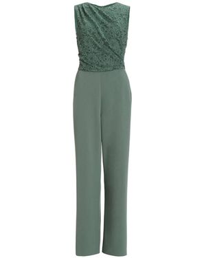 Swing Gedrapeerd Jumpsuit - Groen