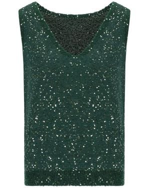 Weekend by Maxmara V-Neck Knitwear - Green