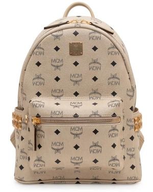 MCM Stark Backpack Sml - Natur