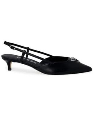 Guess Kitten Heel Slingback Pomp - Zwart