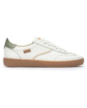 Pikolinos Aranjuez Barefoot Schnür-Sneakers - Weiß
