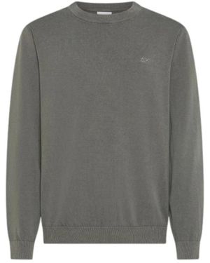 Sun 68 Hoodies & Sweatvesten ,Grijs ,Katoen Sweater