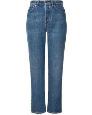 Alberta Ferretti Cropped Jeans - Azul