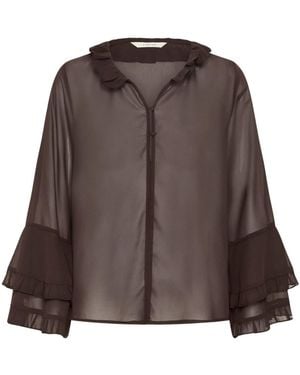 Cream Crissie Bluse - Braun