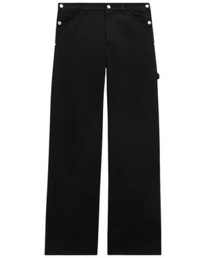 Courreges Straight Jeans - Negro