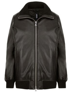 Bomboogie Leather Jackets - Nero