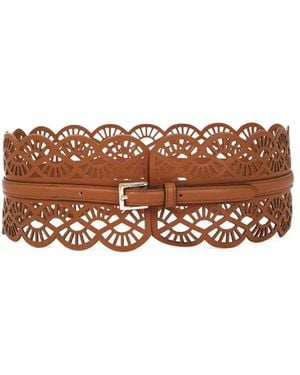 Karl Lagerfeld Belts - Brown