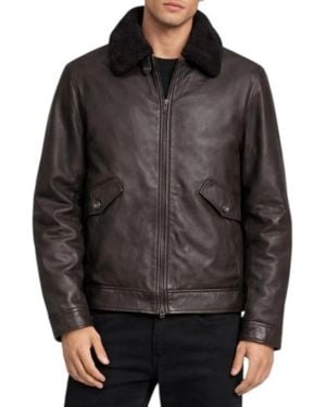 The Jack Leathers Leather Jackets - Black