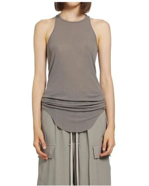 Rick Owens Sleeveless Tops - Gris