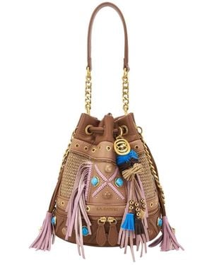 La Carrie Bucket Bags - Brown