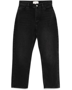 Studio Nicholson Schwarze klassische five-pocket-jeans