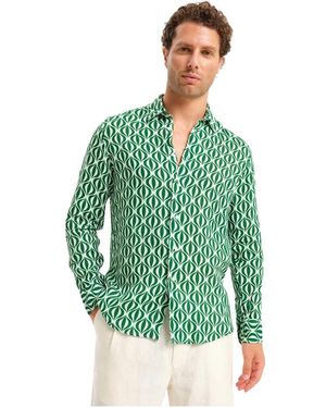 Peninsula Casual Shirts - Green