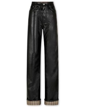 Rabanne Wide Trousers - Negro