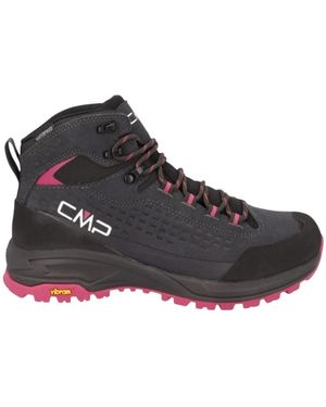 CMP Fitness ,Grijs ,Leer Vertyx Mid - Zwart