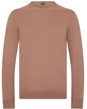 Fedeli Long-Sleeve Sweater - Bruin
