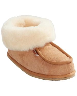 Shepherd Schoenen ,Bruin ,Leer Lena Slippers - Naturel