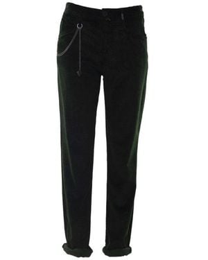 High Cropped Trousers - Negro