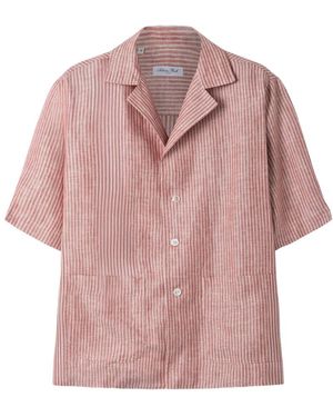 Salvatore Piccolo Short Sleeve Shirts - Rosa