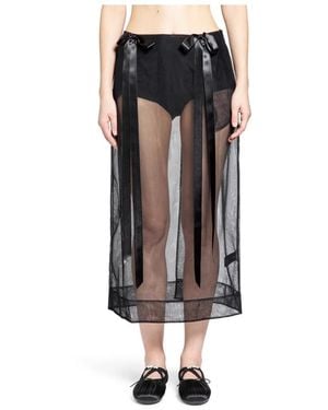 Simone Rocha Midi Skirts - Black